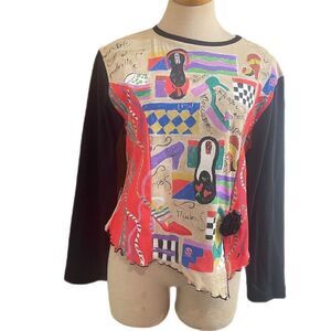 Lrw Designs Atlanta Hand Painted Shirt Size XL